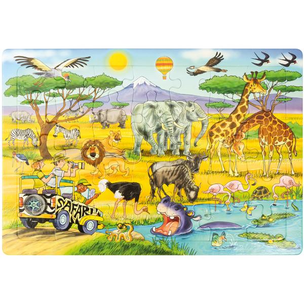 Puzzle Safari, 35 Teile